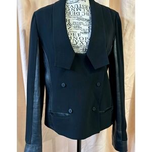 Diane Von Furstenberg Mixed-Media Jacket
